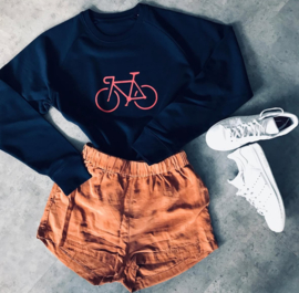 Cycling sweater ~ Navy