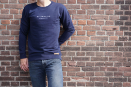 Minimalism sweater - Donkerblauw