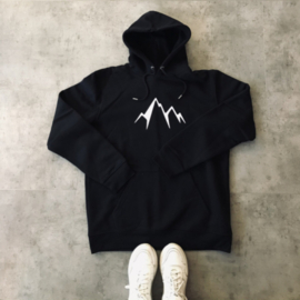 Mountain hoodie - Zwart