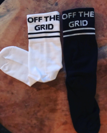 Cycling socks off the grid