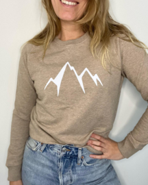 Mountain sweater beige - zand kleur