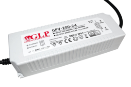 GLP GPV-200-24 power supply 200W/24V/8.3A IP67 5902135120606