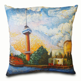 KUSSEN ROTTERDAM EUROMAST ALS VAN GOGH