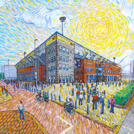 SCHILDERIJ RAT VERLEGH STADION BREDA