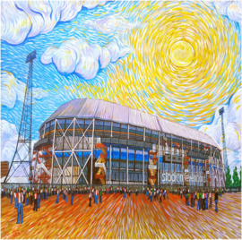 SCHILDERIJ DE KUIP ROTTERDAM