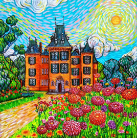 SCHILDERIJ KASTEEL KEUKENHOF