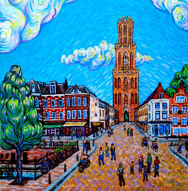 SCHILDERIJ DOMTOREN