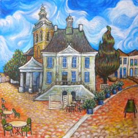 SCHILDERIJ OUDE RAADHUIS