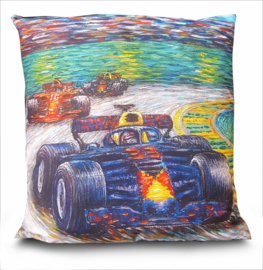 KUSSEN MAX VERSTAPPEN ALS VAN GOGH