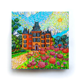 SCHILDERIJ KASTEEL KEUKENHOF