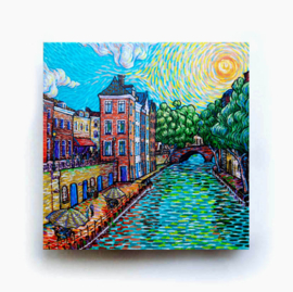 SCHILDERIJ MAARTENSBRUG OUDEGRACHT