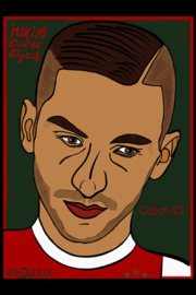 PORTRET HAKIM ZIYECH