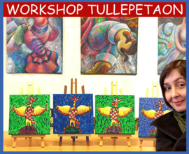 WORKSHOP TULLEPETAON (Groepsticket)