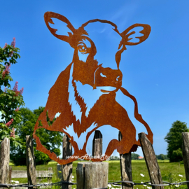 Boerderij Dieren Roest Metaal Tuin Decoratie