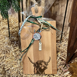 Plank "Schotse hooglander" 39 x 20 x 2 cm