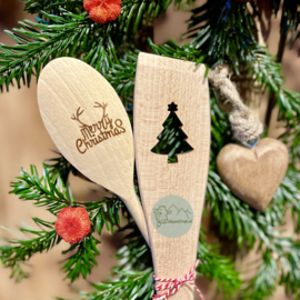 Pollepel en spaander "Kerst"