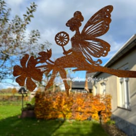 Diversen Roest Metaal Tuin Decoratie 