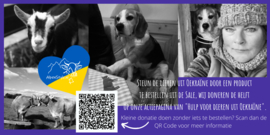 Hulp voor dieren uit Oekraïne (Gesloten.. €316,- is gedoneerd!) 