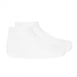 Cóndor short socks - Wit (000 t/m maat 2 jaar)