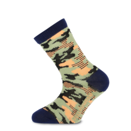 Yellow moon jongenssok camouflage/jeep - 2-pack (alleen nog 27-30 en 31-34)