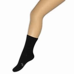 Bonnie Doon cotton sock uni - zwart