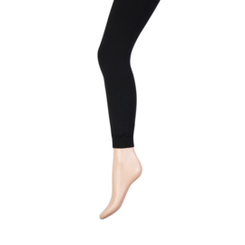 Dames legging thermo double brushed - zwart