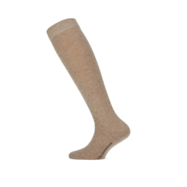 Yellow Moon kniekousen 2-pack - licht beige en melange beige 31-34