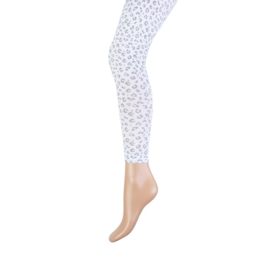 Yellow Moon Leopard kinderlegging katoen lang - Grijs/wit