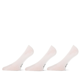 Teckel unisex footies Loafer cotton 3 - pack - zwart 43-46