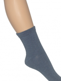 Bonnie Doon cotton sock uni - Denim