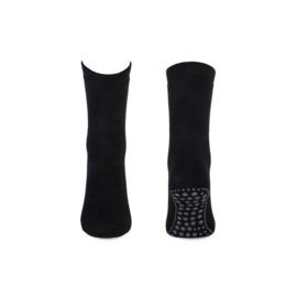 Yellow Moon homesocks anti slip - Zwart (18-19 t/m 43-46)