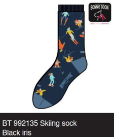 Bonnie Doon Skiing sock Black iris 40-46