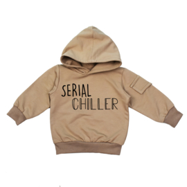  Hoodie with fakepocket | Serial Chiller | 4 Colors