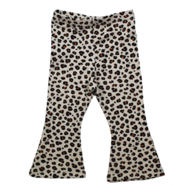 Flared Pants | Mini Leopard | Handmade
