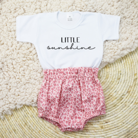 Shirt Little Sunshine | Bloomer | Leopard Pink