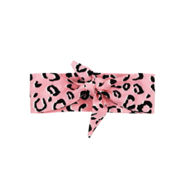 Headband | Leopard Peachy Pink | Handmade
