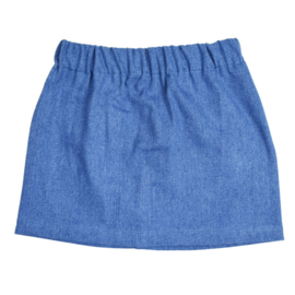 Skirt | Jeans | Blue | Handmade
