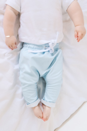 Avillo | Imitation Leather Pants | Baby Blue