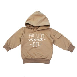 Hoodie with fakepocket | Autumn Mood on | 4 Colors