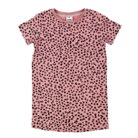T-Shirt Dress | Leopard Rose | Handmade