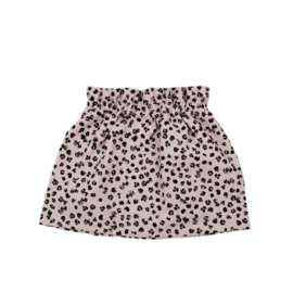 Skirt | Leopard Old Pink | Handmade