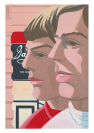 XL card Alex Katz - Scott and John