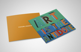 Ansichtkaart Bob & Roberta Smith - Art is the Antidote