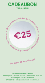 Gift voucher - 25 euros