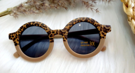 Zonnebril Leopard retro kids