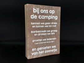 Bij ons op de camping