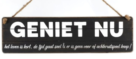 Hangbord Geniet