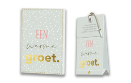 Een warme groet