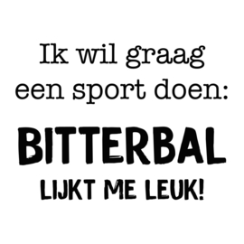 "Ik wil graag een sport doen ...."