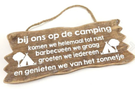 Bij ons op de camping